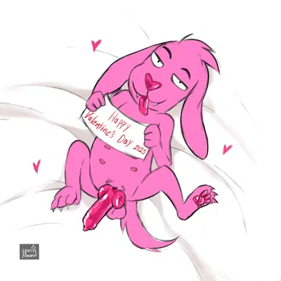 lovehound (telegram, valentine's day) created by spec almond