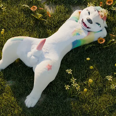 lucky (otter), lucky otter created by galax vr