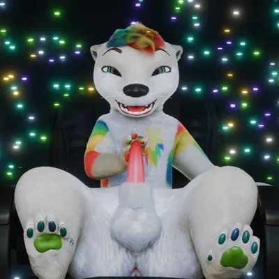 lucky (otter), lucky otter created by galax vr