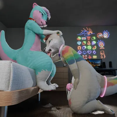 lucky (otter), lucky otter, ractertheawtt created by galax vr