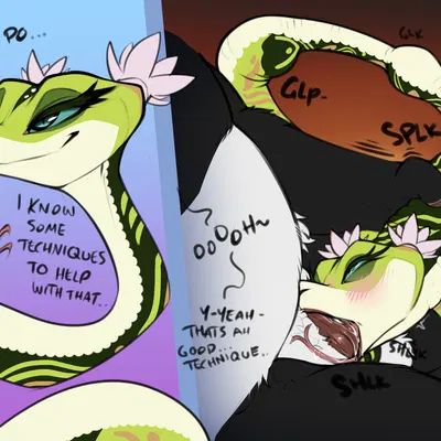 master po ping, master viper (dreamworks, kung fu panda) created by fluff-kevlar