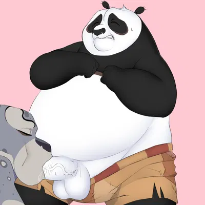 master po ping, tai lung (kung fu panda) (dreamworks, kung fu panda) created by hypnokoo