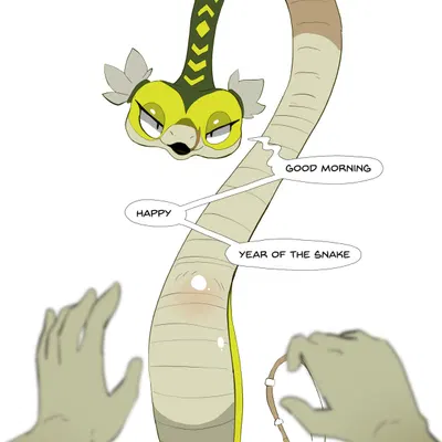 master viper (dreamworks, kung fu panda) created by cervikalova