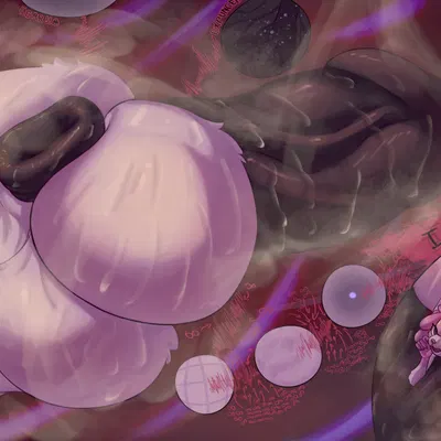 melli (mink of the end) created by moonlitmoff