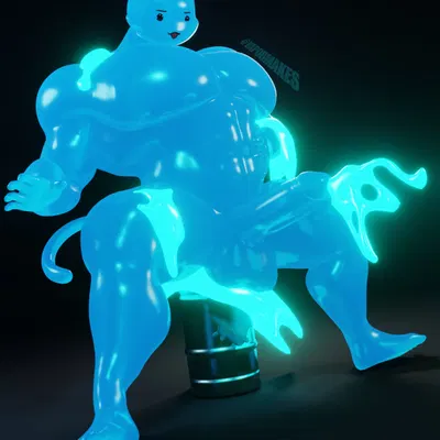 meowscles (epic games, fortnite) created by vapormakes