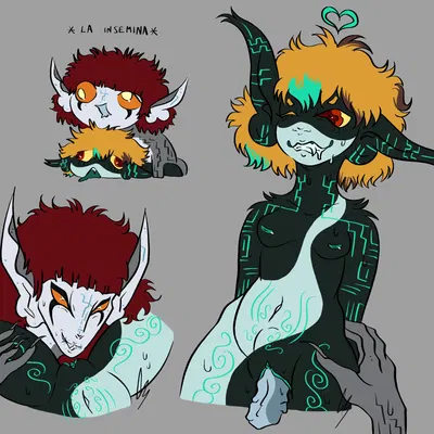 midna, zant (nintendo, the legend of zelda) created by carla7900