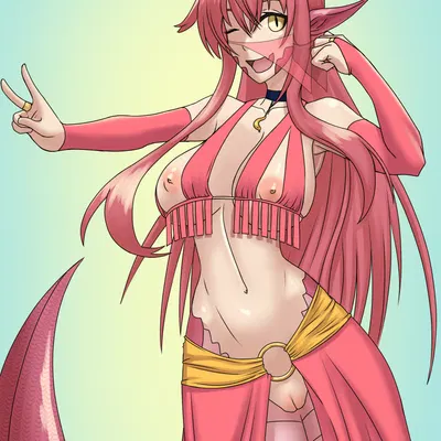 miia (monster musume) (monster musume) created by kayserend, third-party edit