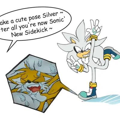 miles prower, silver the hedgehog (sega, sonic the hedgehog (series)) created by pocketsized-tails