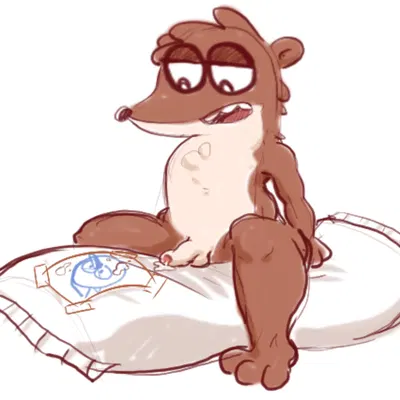 mordecai (regular show), rigby (regular show) (cartoon network, regular show) created by lavir