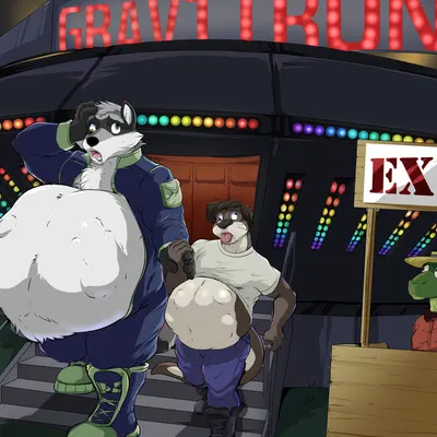 morgan (pandottermon), race raccoon created by pandottermon