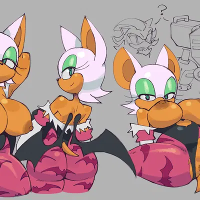 morrigan aensland, rouge the bat (capcom, darkstalkers) created by caliginous