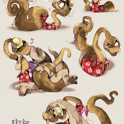 mr. snake (the bad guys) (dreamworks, the bad guys) created by flookz