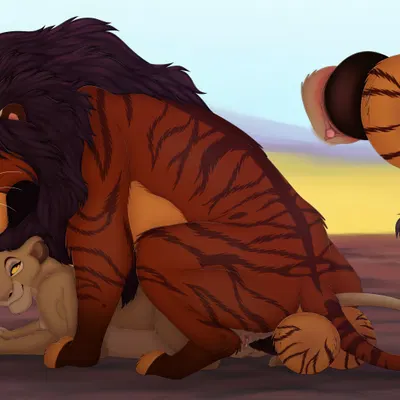 mula (dark wolf2018), sarabi (the lion king) (disney, the lion king) created by caviaporcellus27
