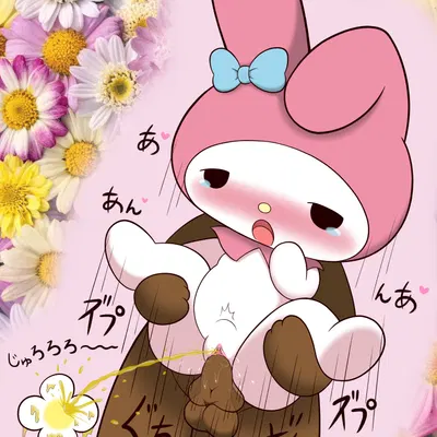 my melody (onegai my melody, sanrio) created by chrono (pixiv)