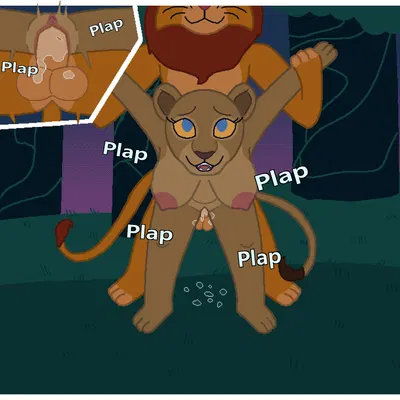 nala (the lion king), simba (the lion king) (disney, the lion king) created by dougblaze