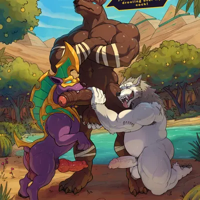 nasus (lol), w0lfen (blizzard entertainment, league of legends) created by voidlesky