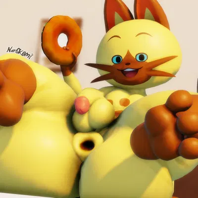 navirou (capcom, monster hunter) created by okami-san1500 (artist)