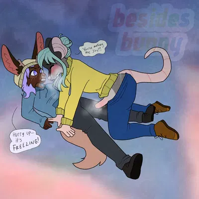 neil (besidesbunny), theo (besidesbunny) created by besidesbunny