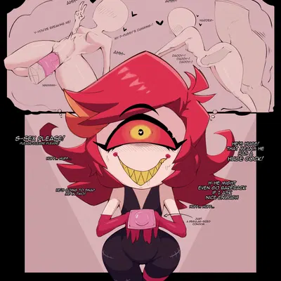 niffty (hazbin hotel) (hazbin hotel, hellaverse) created by demidoggo