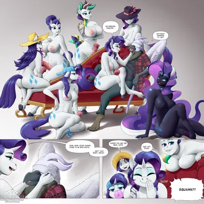 nightmare rarity (idw), raripunk, rarity (mlp) (friendship is magic, hasbro) created by amara burrger