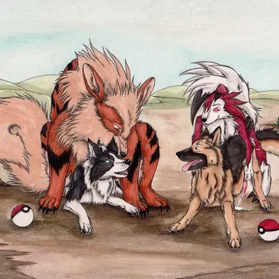 nintendo, pokemon created by kola (artist)