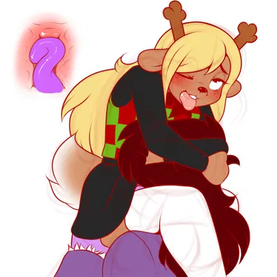 noelle holiday, susie (deltarune) (deltarune, undertale (series)) created by kloudmutt