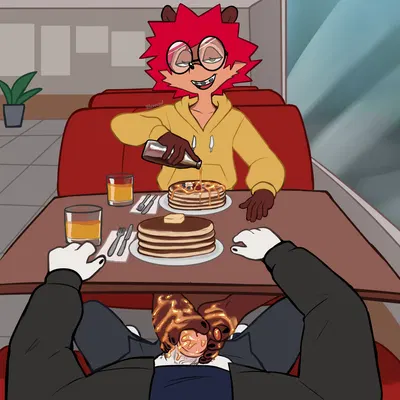 ollie (lfswail), phobe (lfswail) created by hexecat