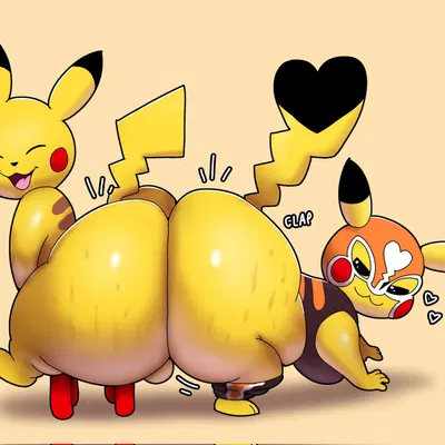 pikachu libre (nintendo, pokemon) created by crowundeadcat