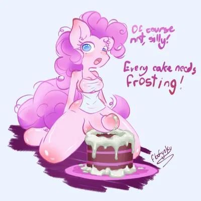 pinkie pie (mlp) (friendship is magic, hasbro) created by floofyskydraws