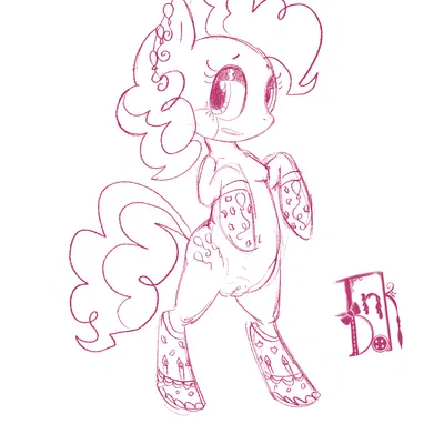 pinkie pie (mlp) (friendship is magic, hasbro) created by inkdoll