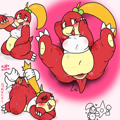 pom pom (mario) (mario bros, nintendo) created by bahamutgreen