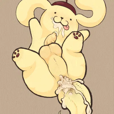 pompompurin (character) (sanrio) created by cloudweaver (artist)
