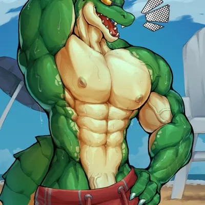 pool party renekton, renekton (league of legends, riot games) created by mixterart