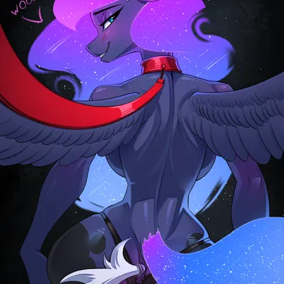 princess luna (mlp) (friendship is magic, hasbro) created by chrysalisdraws