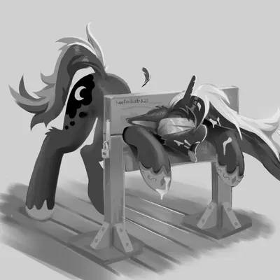 princess luna (mlp) (friendship is magic, hasbro) created by hoofindust