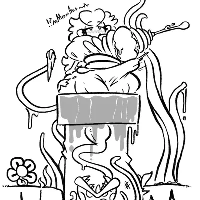 princess peach (mario bros, nintendo) created by generalplorp