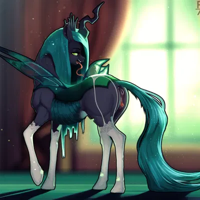 queen chrysalis (mlp) (friendship is magic, hasbro) created by mercurial64