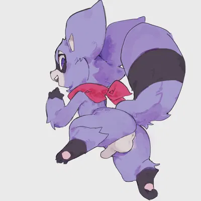 rambley raccoon (indigo park) created by ramssa