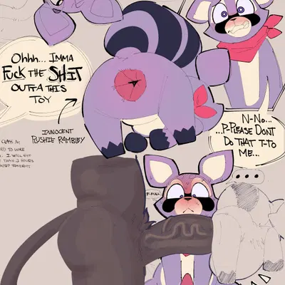 rambley raccoon, sushi (sushiamazing) (indigo park) created by sushiamazing