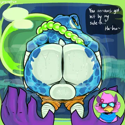 ranno, wrastor (rivals of aether) created by uromatsu