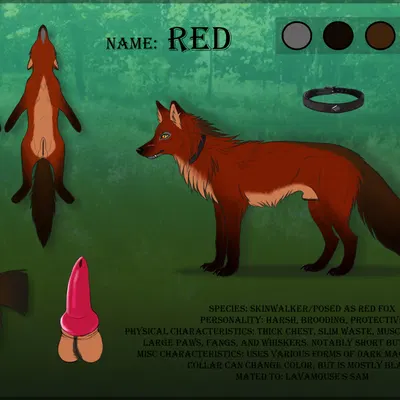 red (ninafoxxo) created by poliarnaya