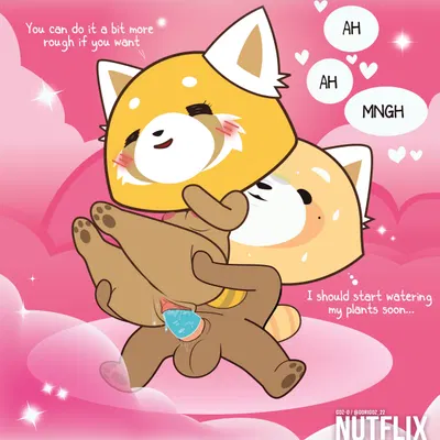 resasuke, retsuko (aggretsuko, sanrio) created by goz-o