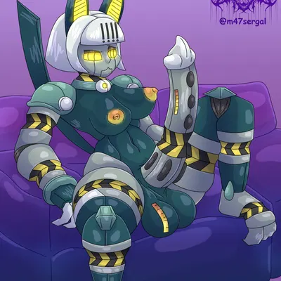 robo-fortune (skullgirls) created by m-47