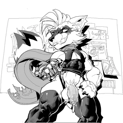 rocket raccoon (guardians of the galaxy, marvel) created by nsfuwu4