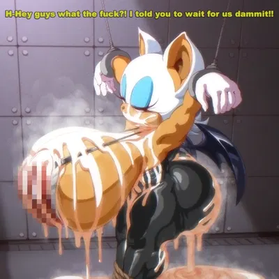 rouge the bat (sega, sonic the hedgehog (series)) created by angelauxes