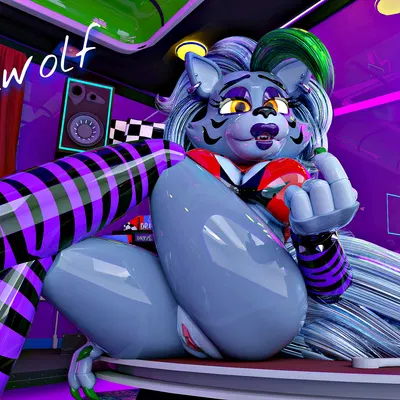 roxanne wolf (five nights at freddy's, five nights at freddy's: security breach) created by lordwolf