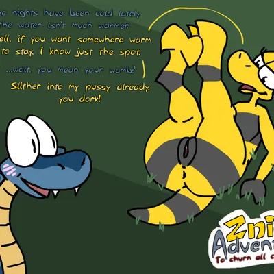 sam the snake, zniw (zniw adventure) created by kakroon