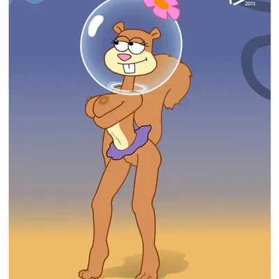 sandy cheeks (nickelodeon, spongebob squarepants) created by darth ross