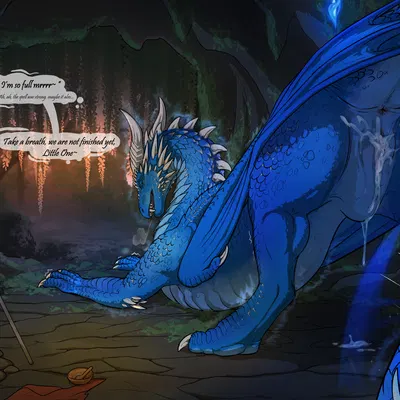 saphira (european mythology, inheritance cycle) created by moonski