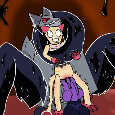 scraps (dandy's world), twisted pebble (dandy's world) (blushcrunch studio, dandy's world) created by maximilianofox